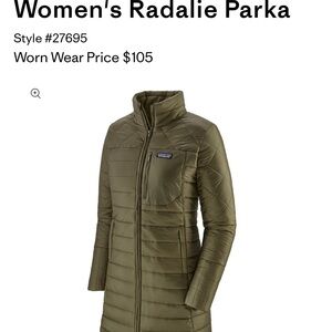Patagonia Women's Radalie Parka - Sage Khaki